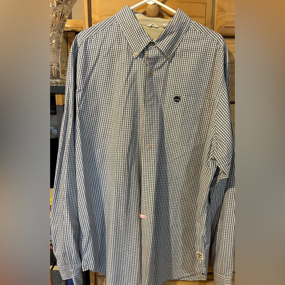 Timberland Long Sleeve Button Down Shirt XXL